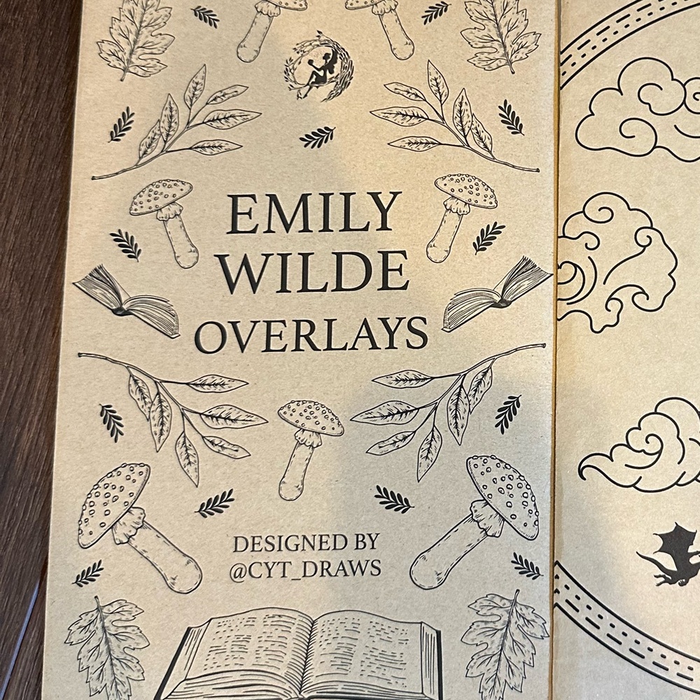 FairyLoot Emily Wilde overlays